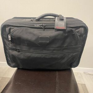 TUMI made in USA ballistic carryon large bag. Missing shoulder strap